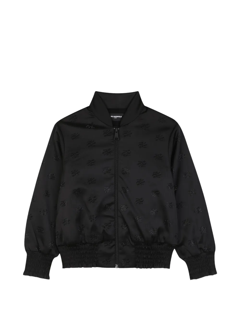 Karl Lagerfeld Kids rhinestone-embellished jacket - Black