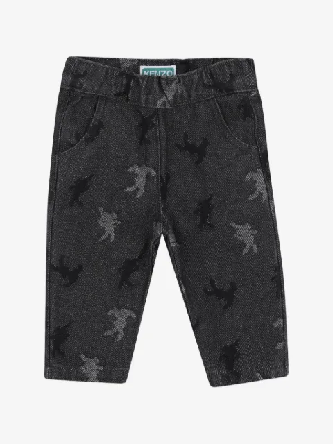 Kenzo Kids jean à motif animalier