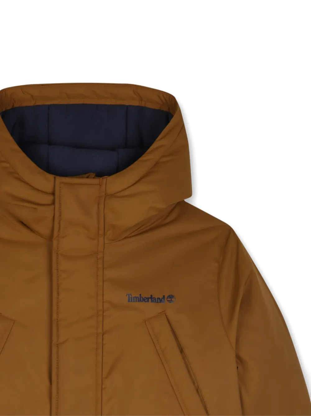 Timberland Kids Parka met capuchon Bruin