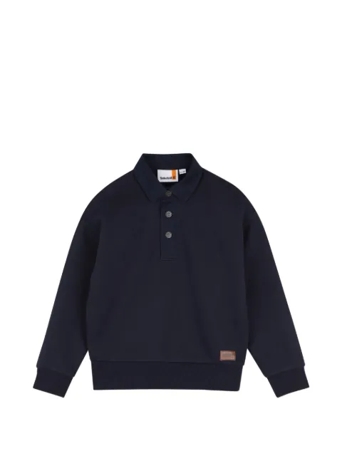 Timberland Kids button-collar sweater