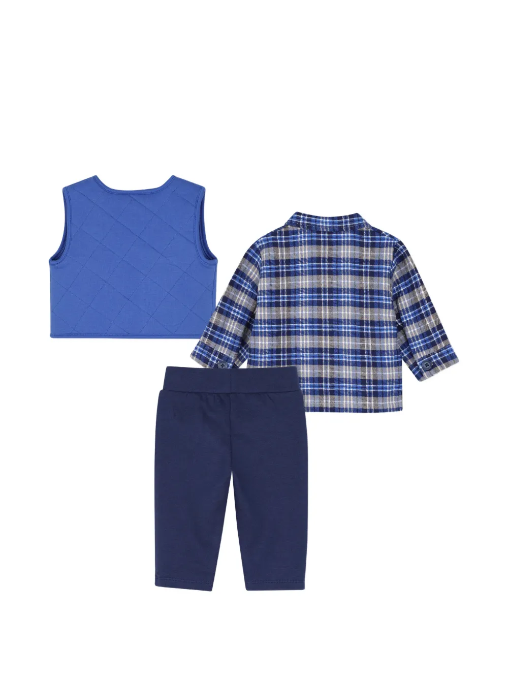 Timberland Kids Geruite broek Blauw