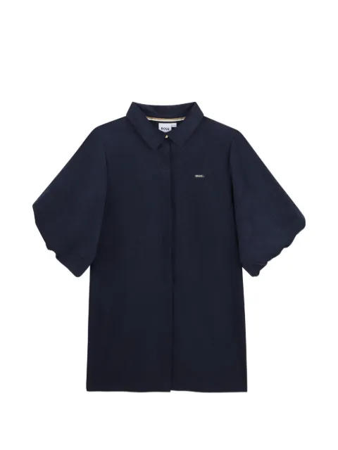BOSS Kidswear vestido con mangas farol