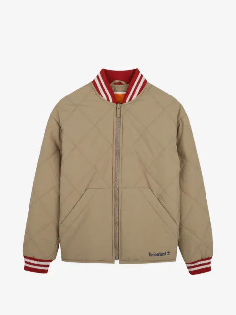 Timberland Kids veste bomber à design matelassé