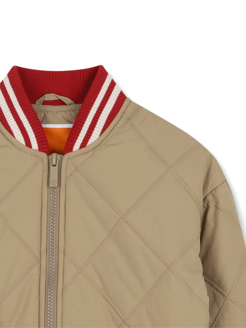 Timberland Kids Gewatteerd bomberjack Beige
