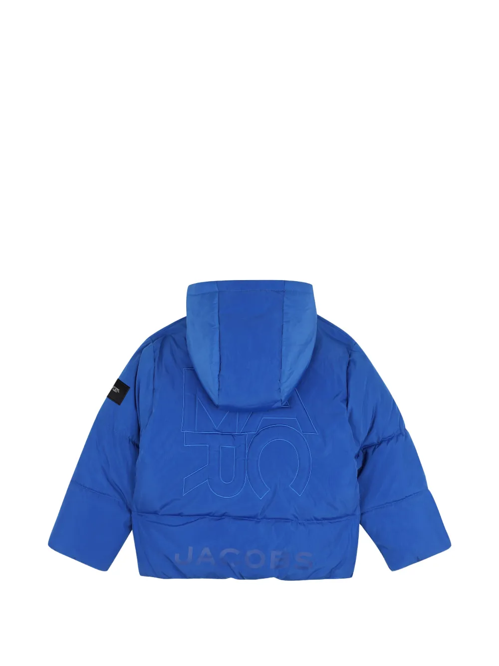 Marc Jacobs Kids Donsjack met logo-reliëf Blauw