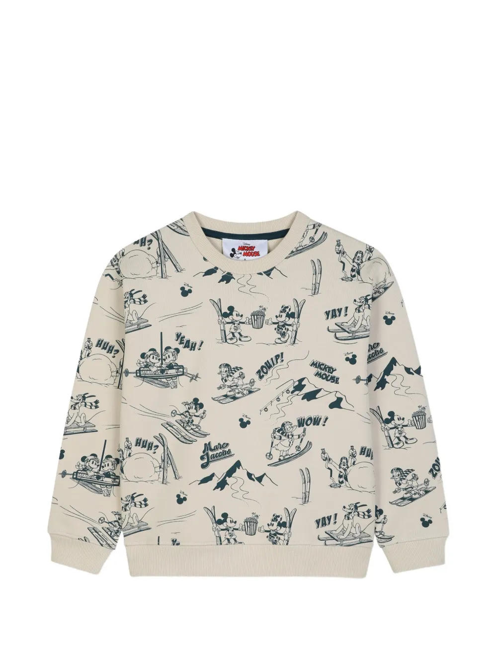 Marc Jacobs Kids x Disney Maglione con stampa grafica Mickey Mouse - Toni neutri
