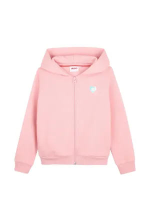 POLO RALPH LAUREN KIDS フリース ジップパーカー | ピンク | FARFETCH JP