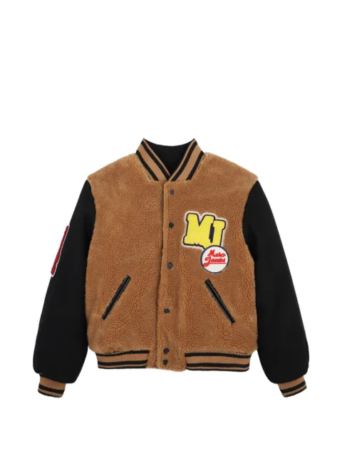 Marc Jacobs Kids Teddy-Jacke mit Patch-Detail