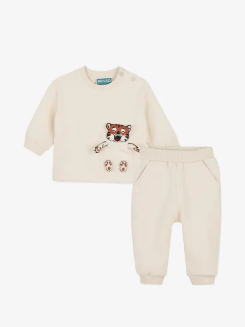 Kenzo Kids tiger-patch track suit