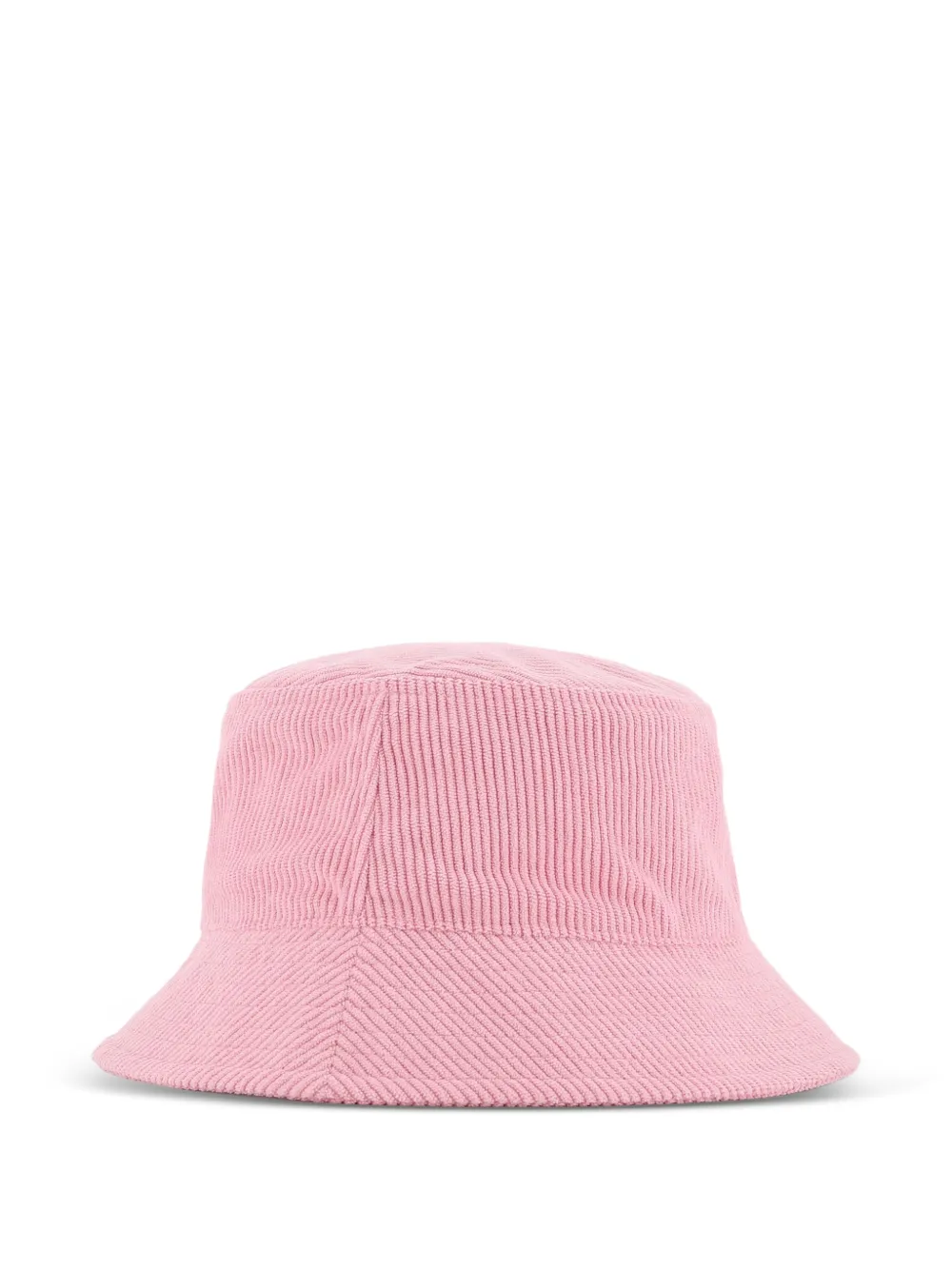 Kenzo Kids Ribfluwelen vissershoed met patch Roze