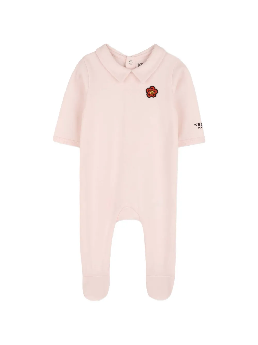 Kenzo Kids Boke pyjama met bloemenprint Beige