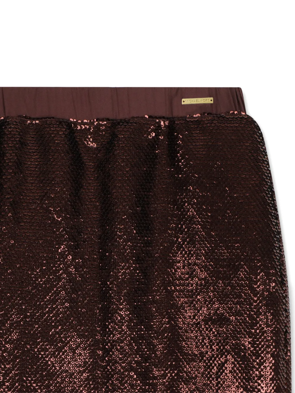 Michael Kors Kids Rok verfraaid met pailletten Bruin