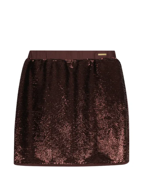 Michael Kors Kids falda bordada con lentejuelas