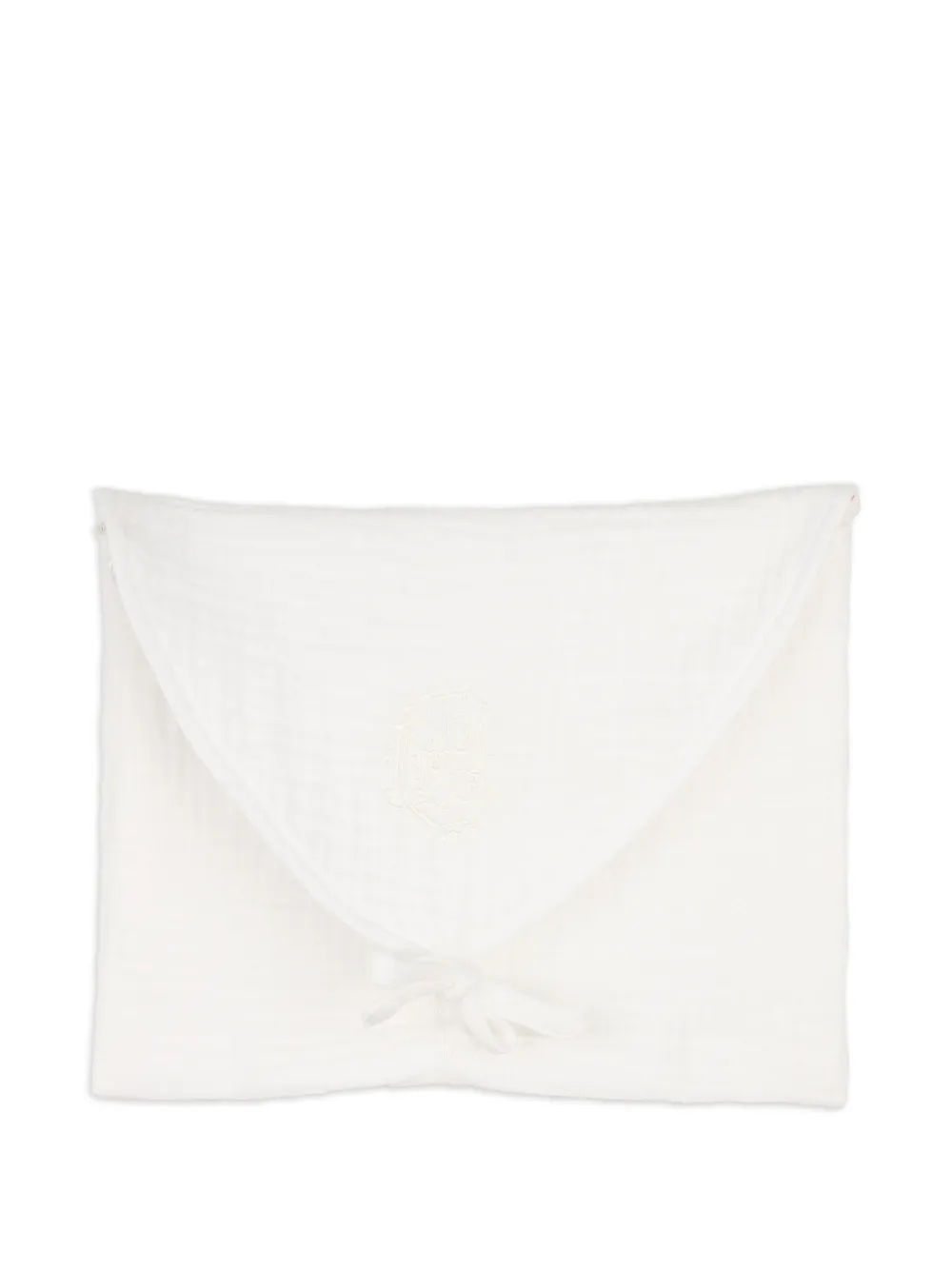 Chloé Kids katoenen geboorte cadeauset met bloemenprint Wit