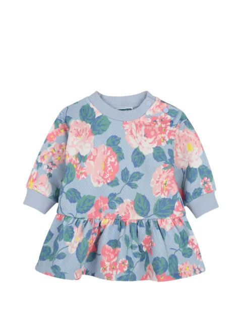 Kenzo Kids floral-print ruffled dress