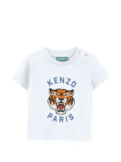 Kenzo Kids Tiger-print T-shirt