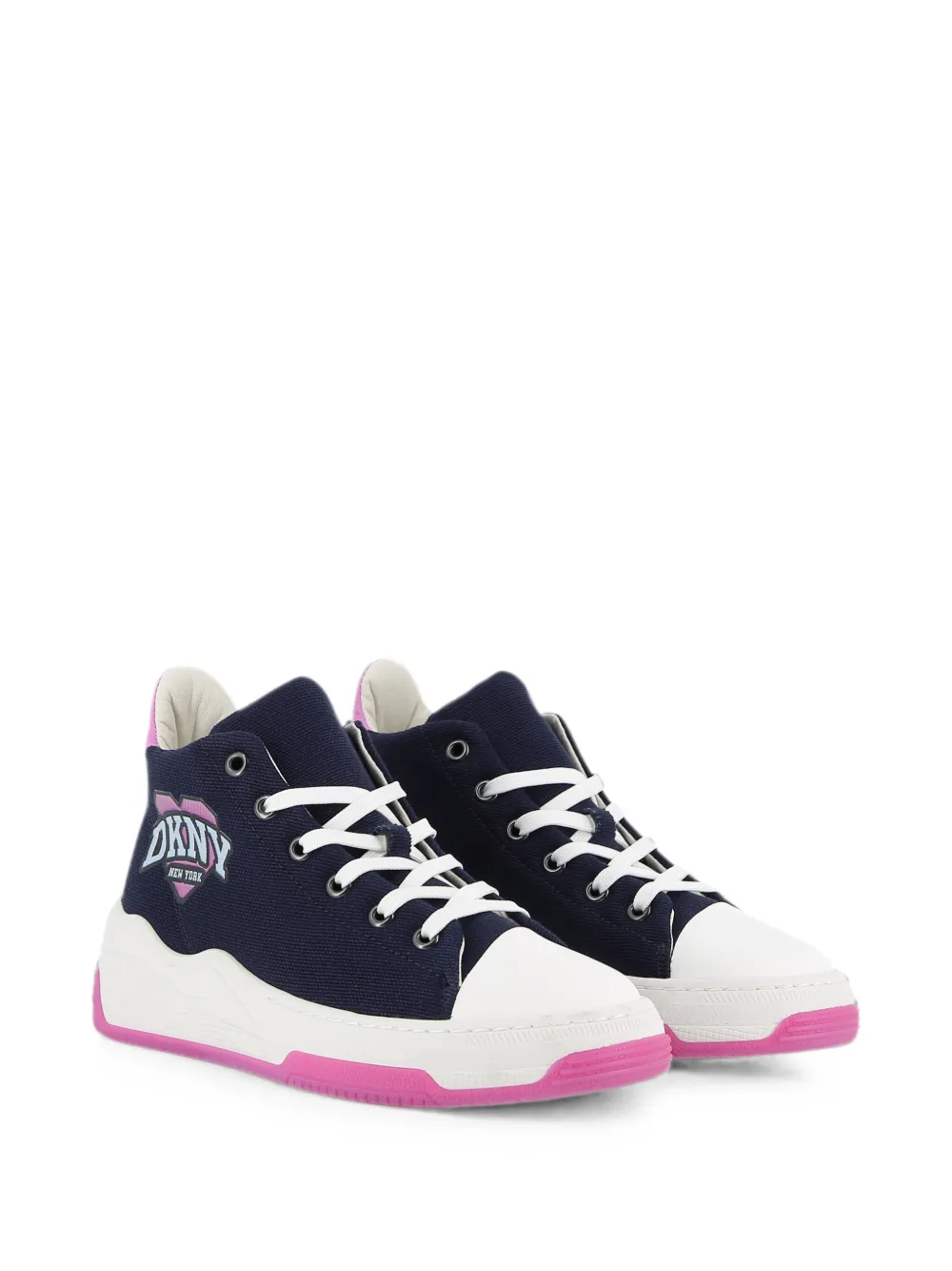 Dkny Kids High-top sneakers Blauw