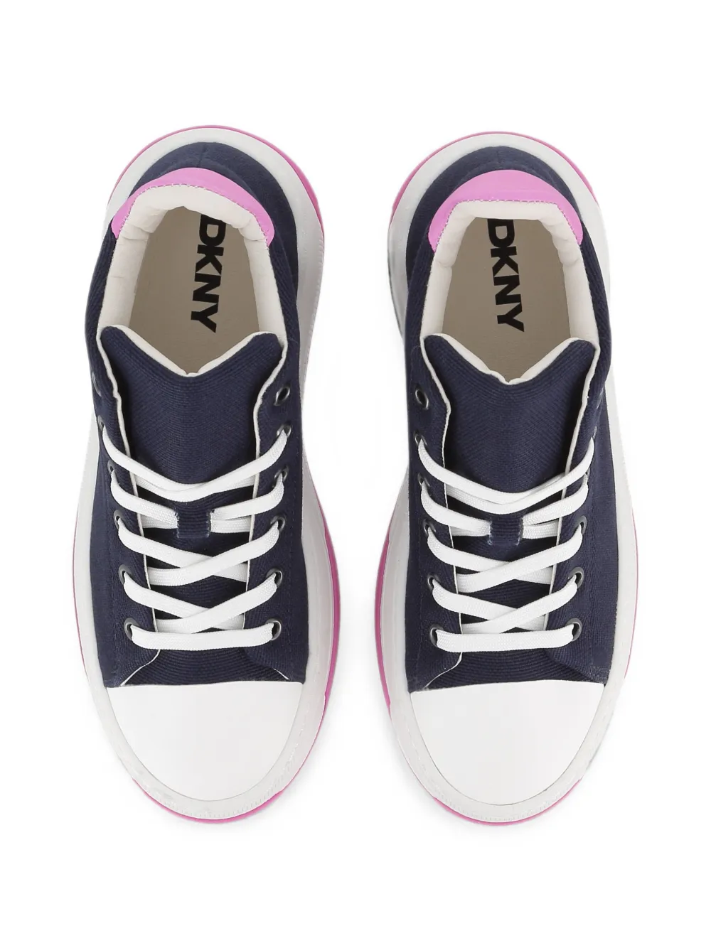 Dkny Kids High-top sneakers Blauw