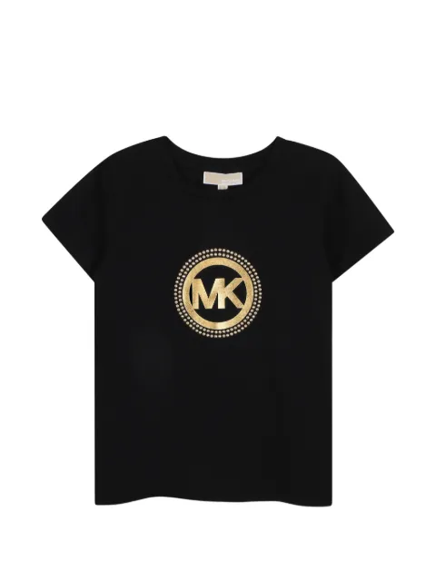 Michael Kors Kids playera con logo estampado