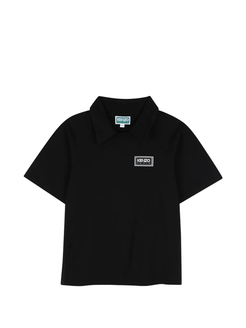 Kenzo Kids T-shirt con applicazione - Nero