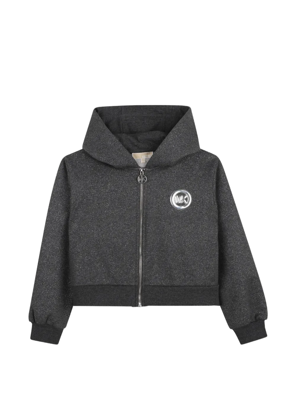 Michael Kors Kids Felpa con logo e cappuccio - Grigio