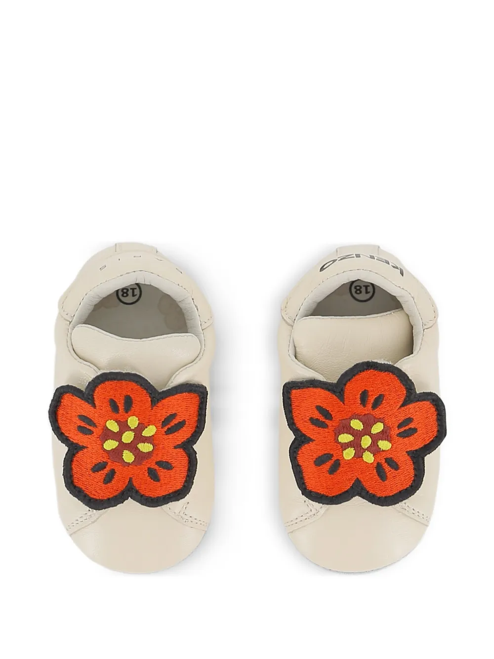 Kenzo Kids Boke Flower slippers Beige
