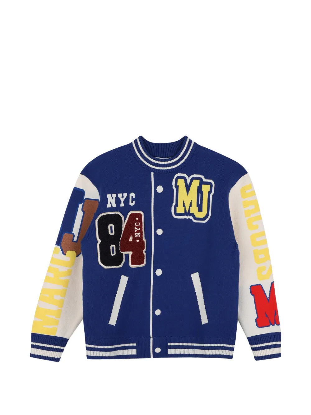 Marc Jacobs Kids Maglione stile varsity - Blu