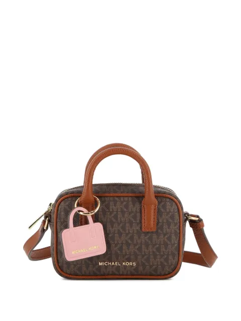 Michael Kors Kids monogram-print logo-plaque handbag