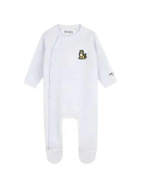 Kenzo Kids tiger-patch pajamas