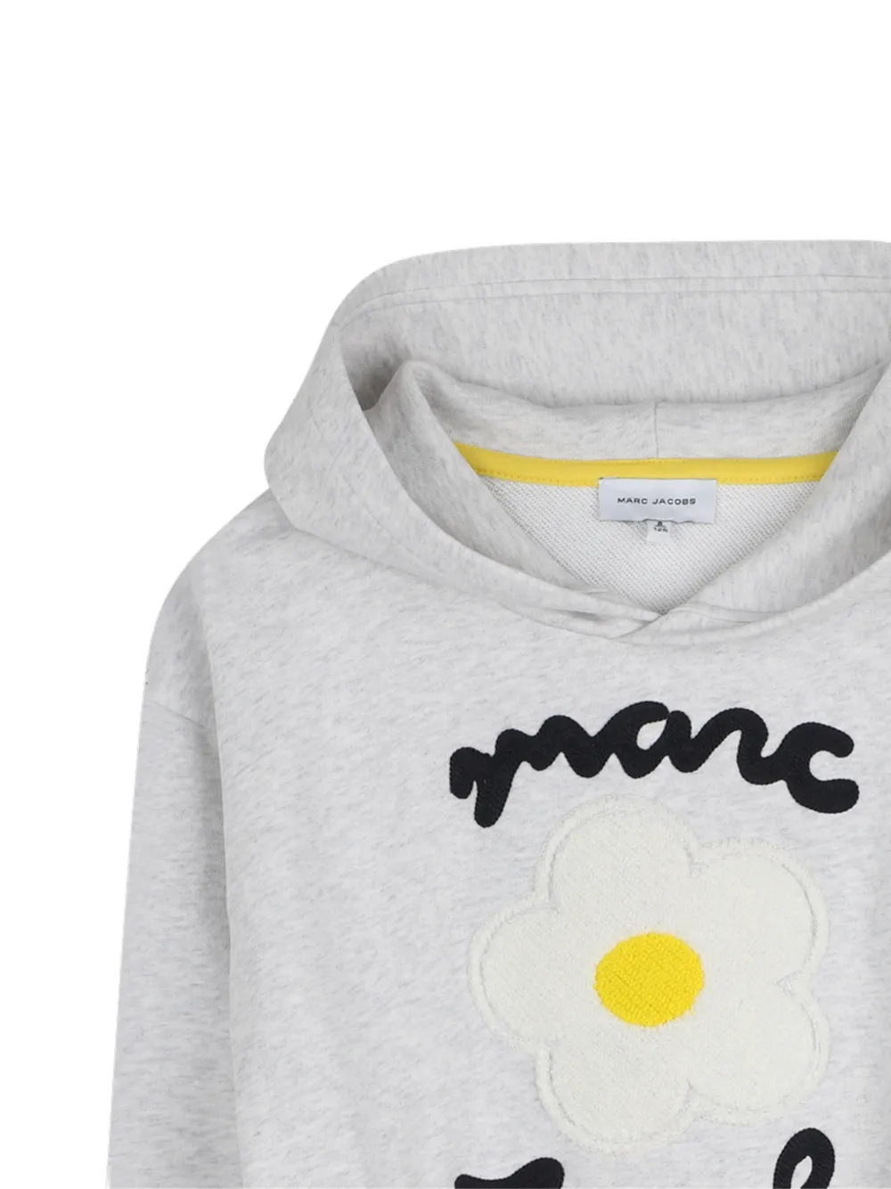 Marc Jacobs Kids Jurk met geborduurd logo Grijs