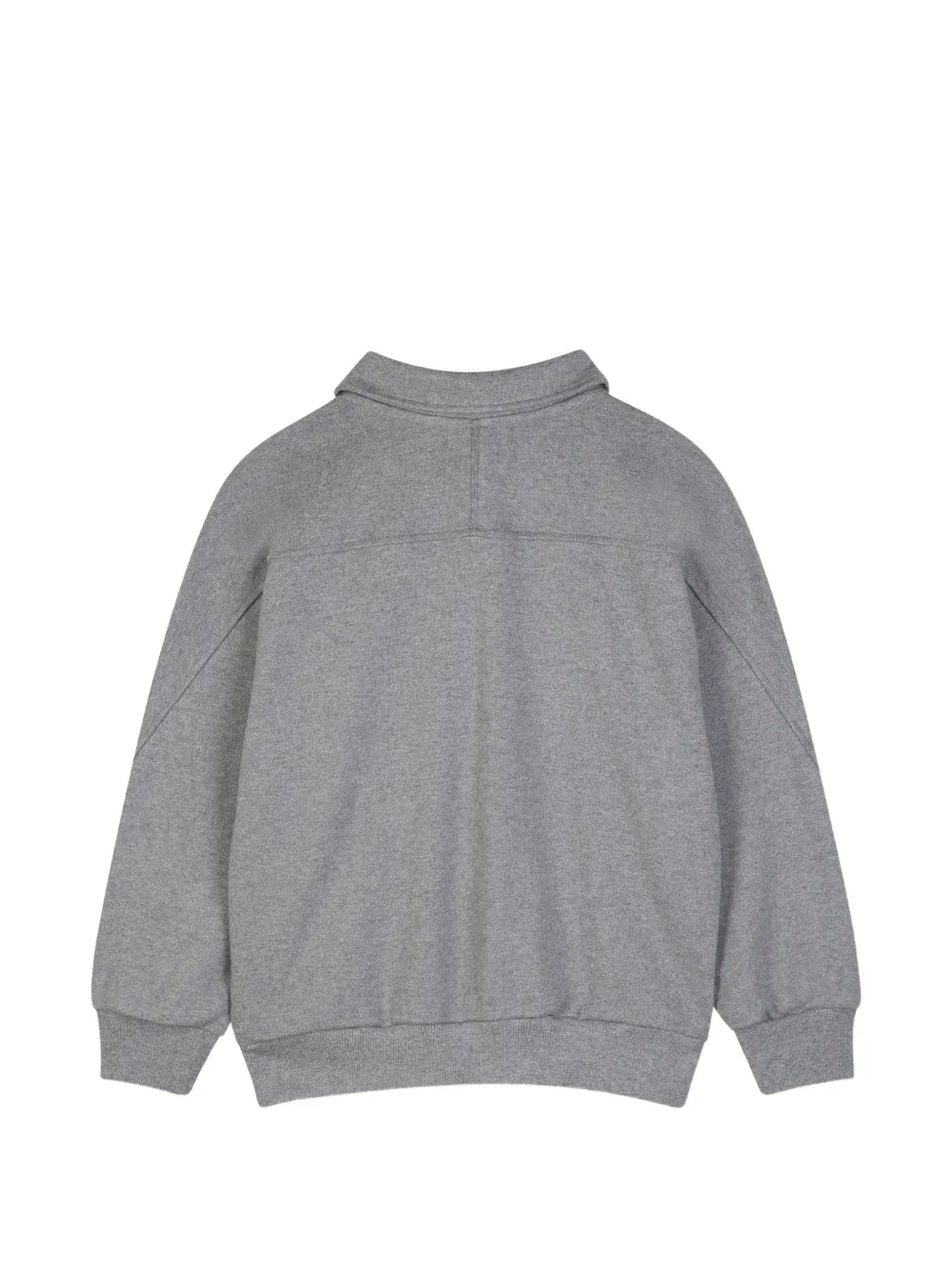 Givenchy Kids Poloshirt met zak en geborduurd logo Grijs
