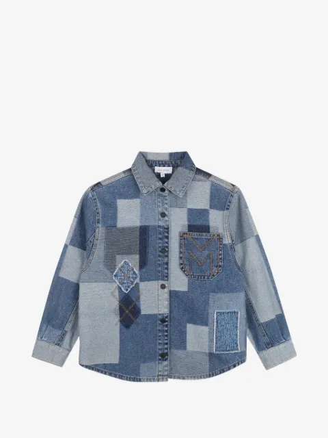 Marc Jacobs Kids patchwork denim jacket