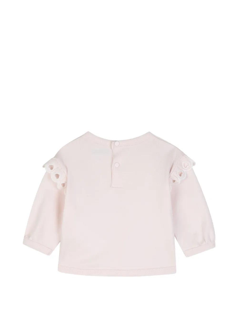 Kenzo Kids Set met luipaard-print en ruches Roze