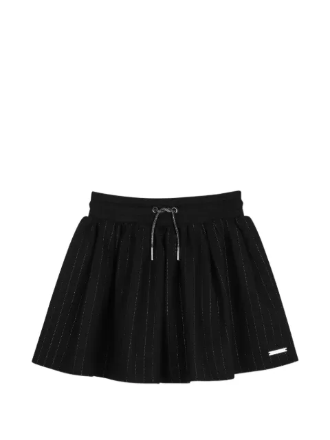 Michael Kors Kids falda casual con motivo de rayas diplomáticas