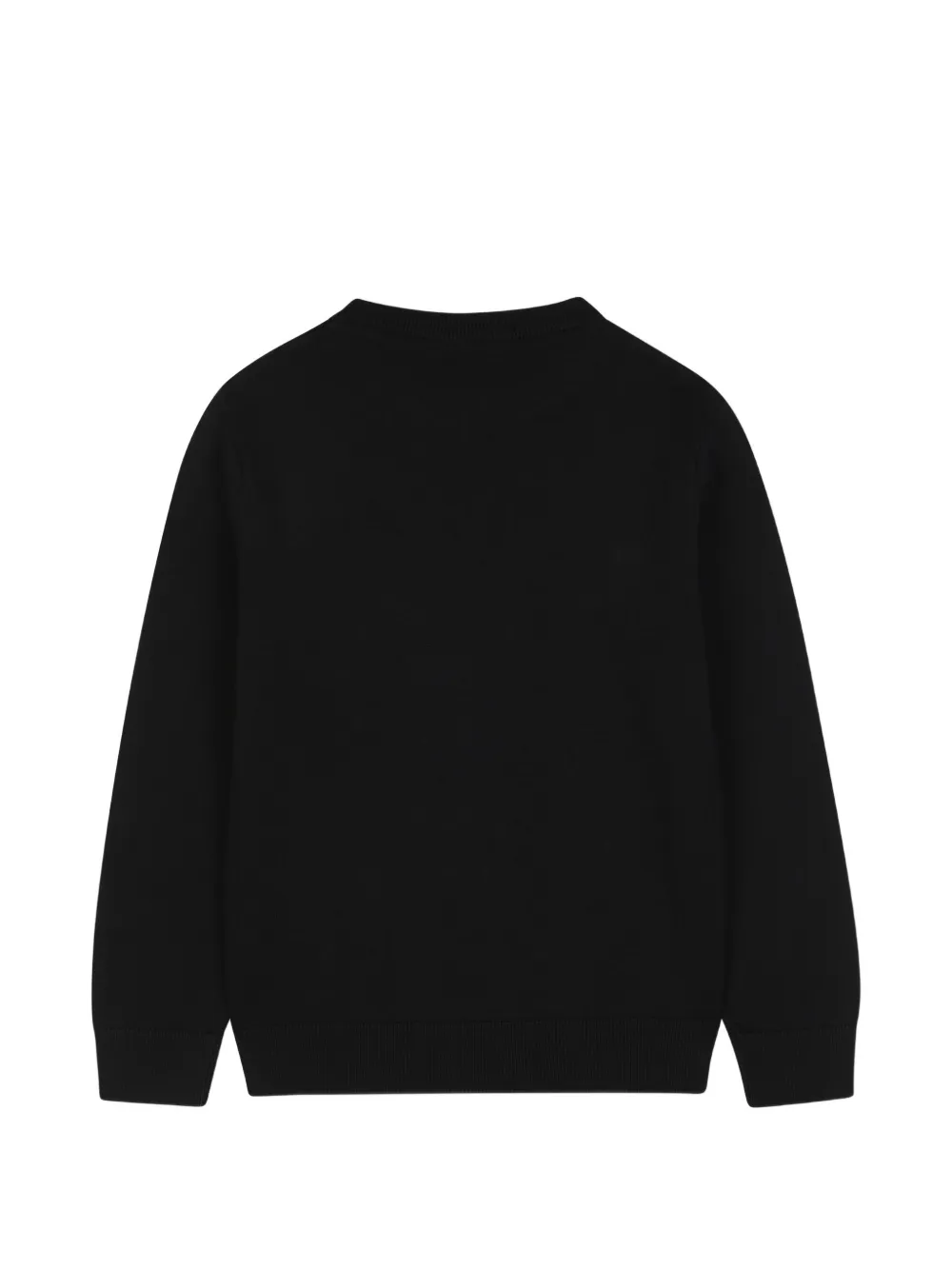 BOSS Kidswear Trui met geborduurd logo Zwart