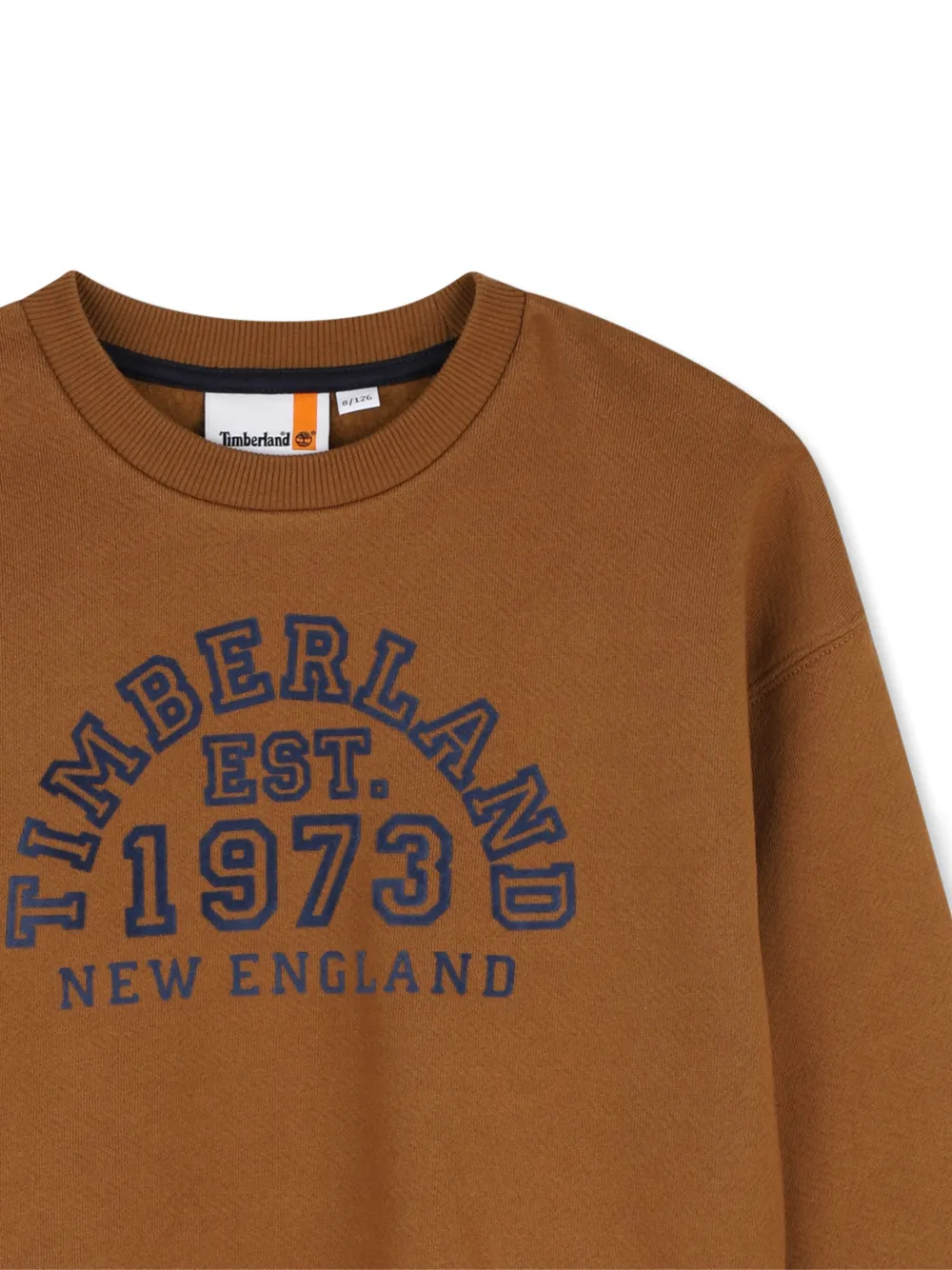 Timberland Kids Trui met logoprint Bruin