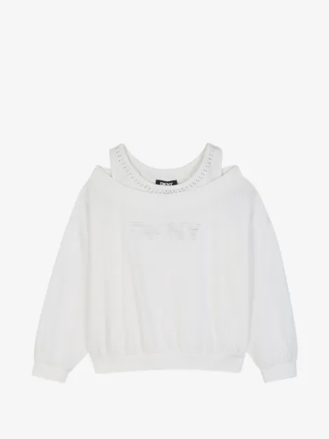 Dkny Kids set de dos sudaderas con logo estampado