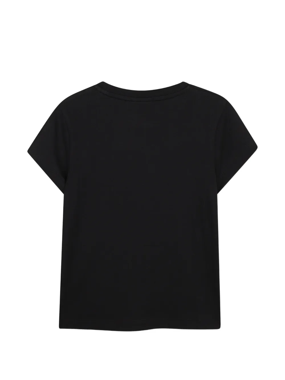 HUGO KIDS T-shirt met patch Zwart