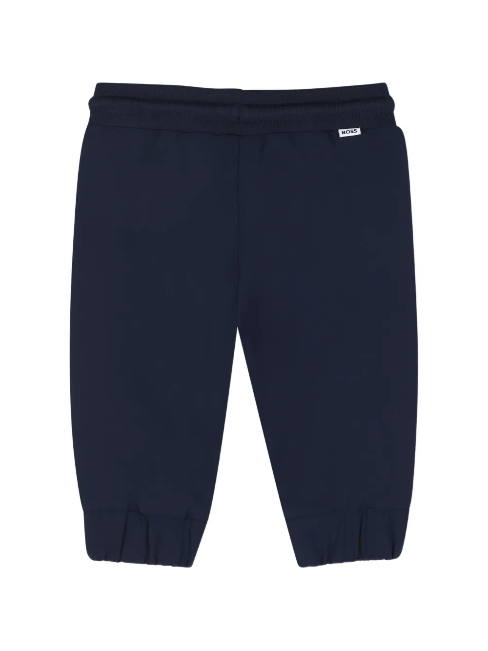 BOSS Kidswear Trainingsbroek met logopatch Blauw