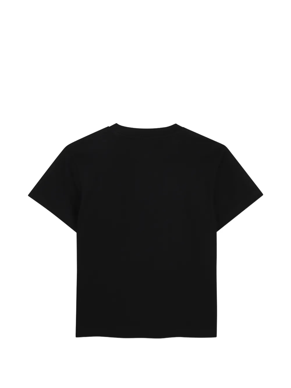 BOSS Kidswear T-shirt met logopatch Zwart