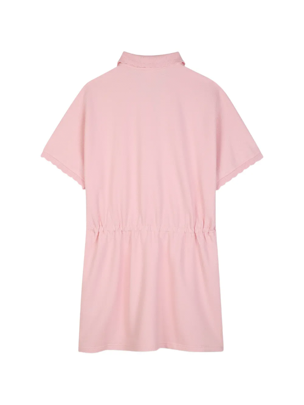 Givenchy Kids Polojurk met gewelfde afwerking en trekkoord Roze