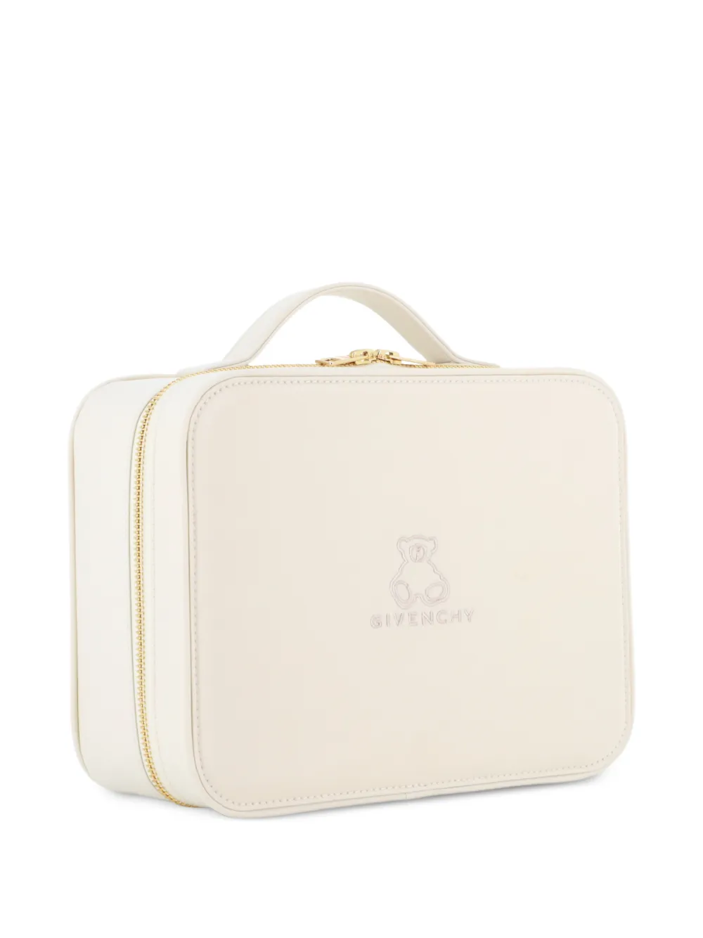 Givenchy Kids Cadeauset met teddybeer en borduurwerk Beige