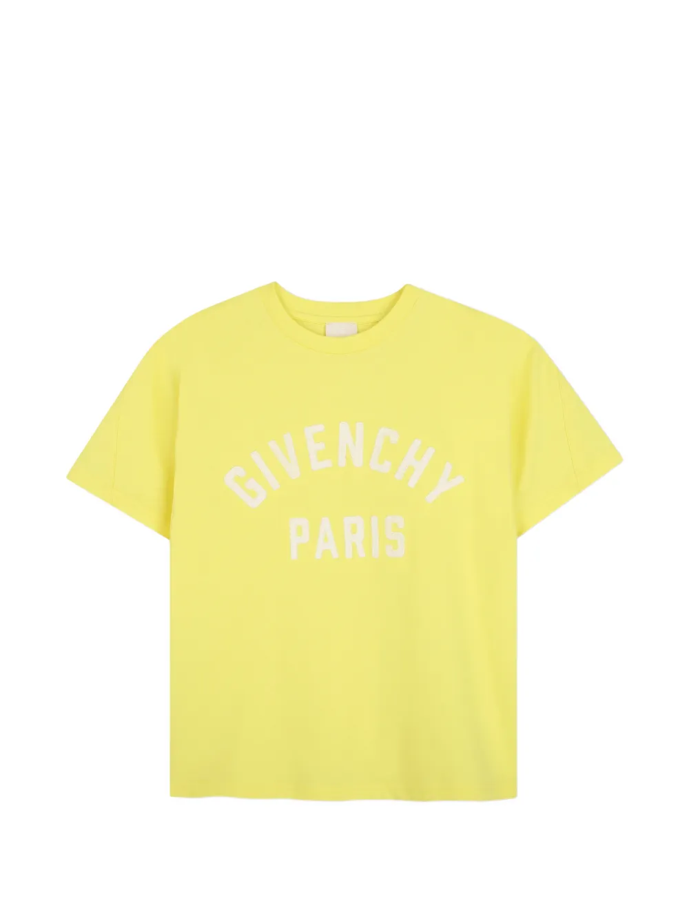 Givenchy Kids logo-print short-sleeve T-shirt - Gelb