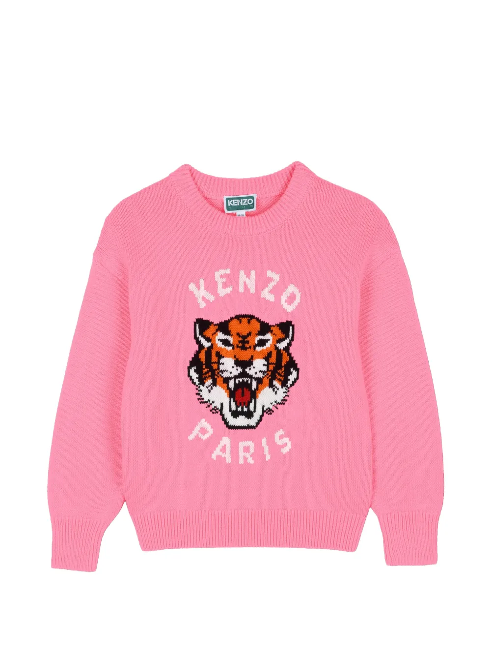 Kenzo Kids Maglione con intarsio - Rosa