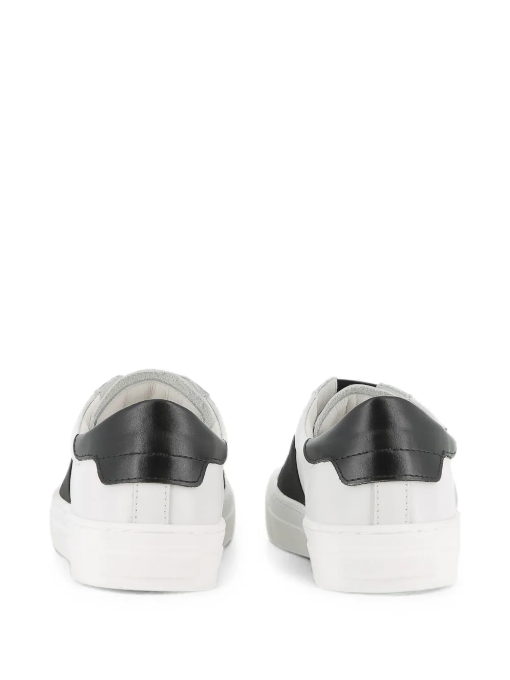 Givenchy Kids Leren sneakers met logoband Wit