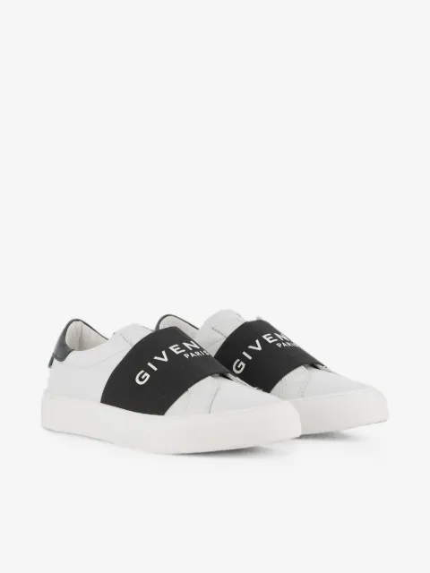 Givenchy Kids tenis con logo estampado en la correa