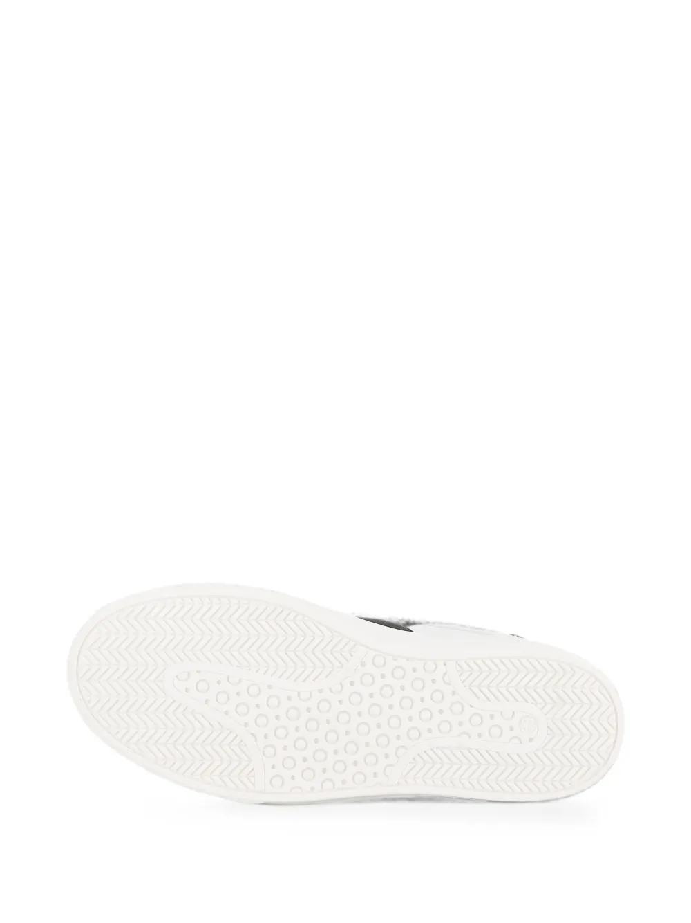 Givenchy Kids Leren sneakers met logoband Wit