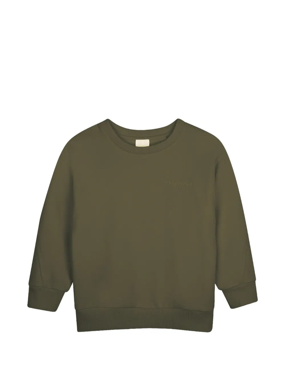 Givenchy Kids Maglione con ricamo - Verde