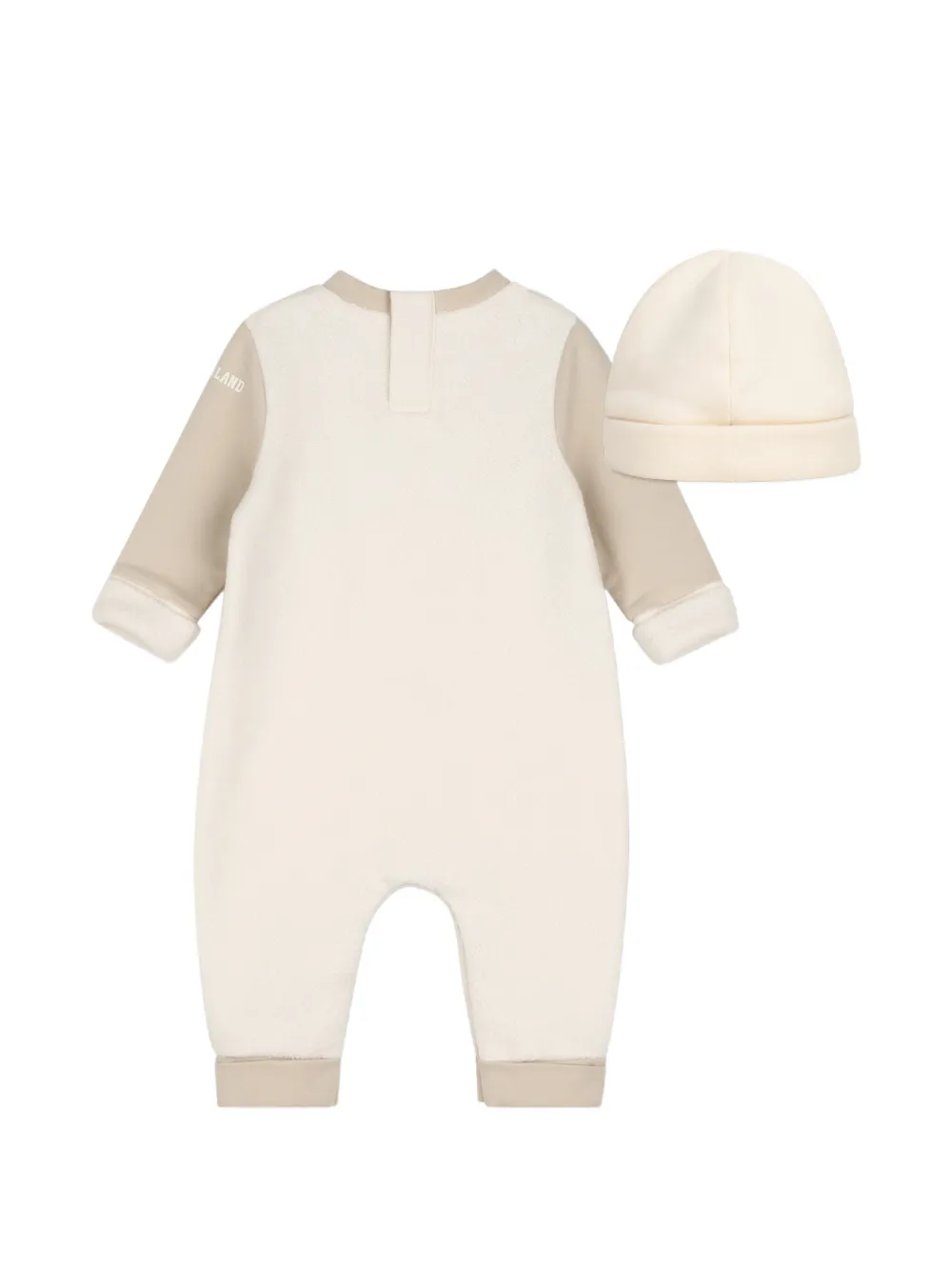 Timberland Kids Muts en babypakje met beerprint Beige