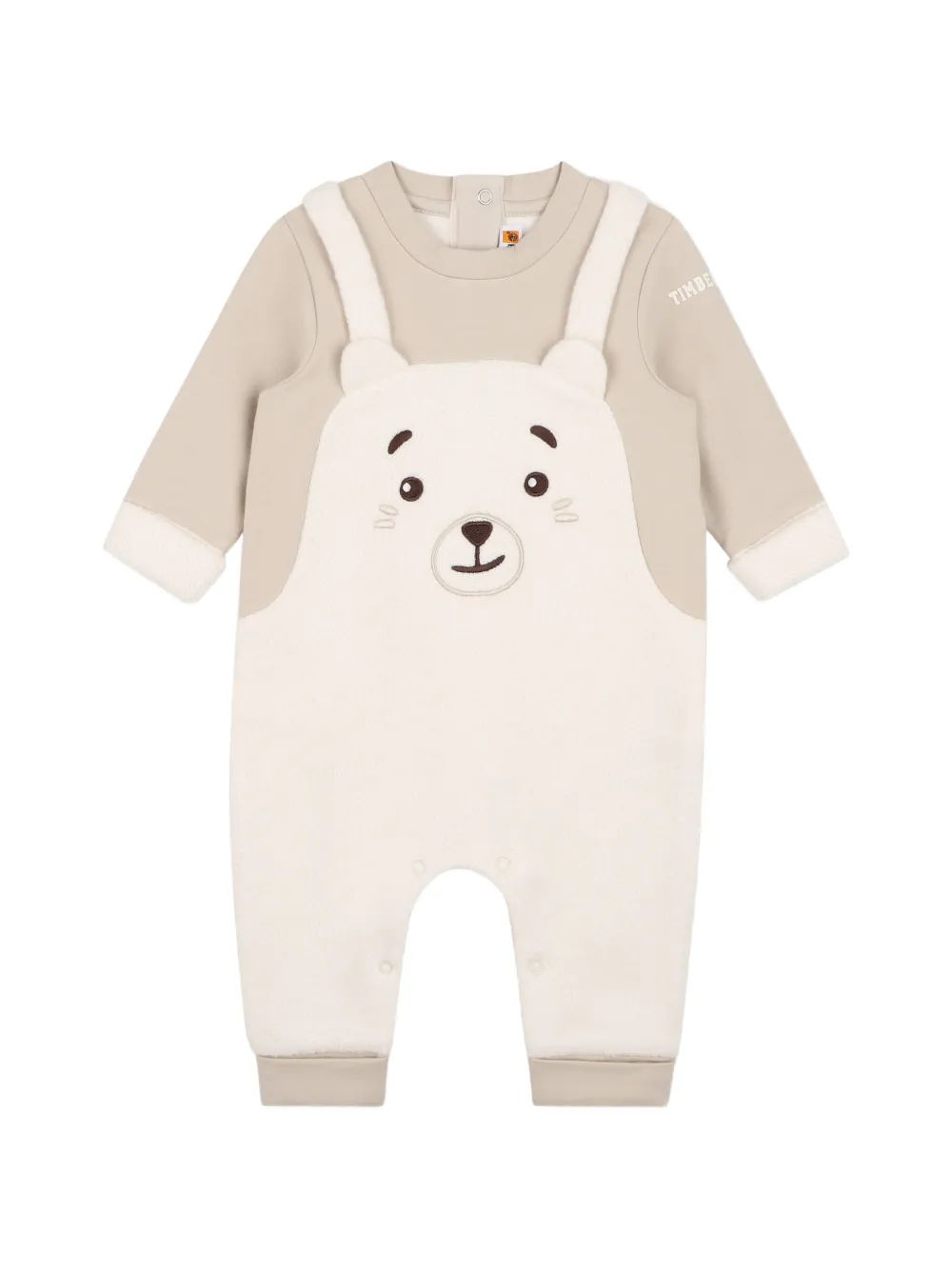 Timberland Kids Muts en babypakje met beerprint Beige